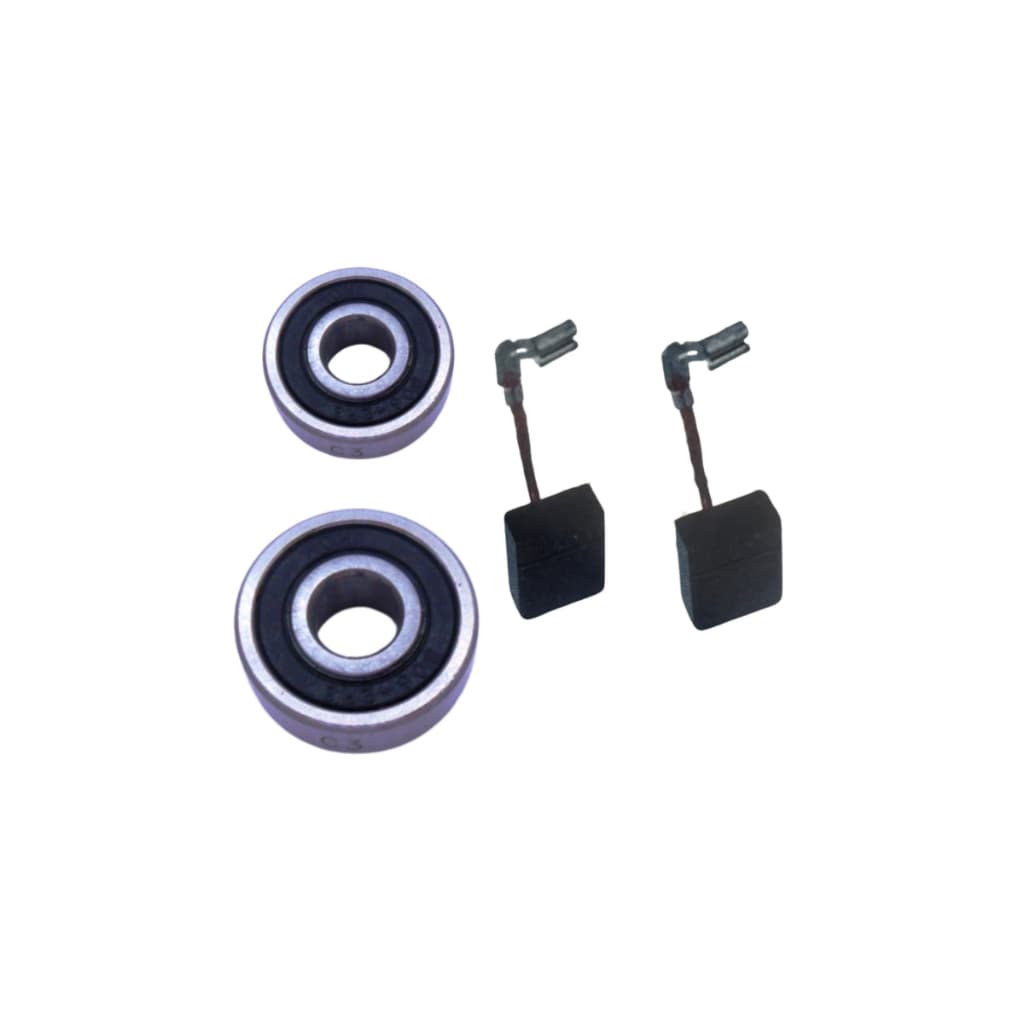 Rolamentos do Induzido + Carvão para Esmerilhadeira Makita M9510 M9511