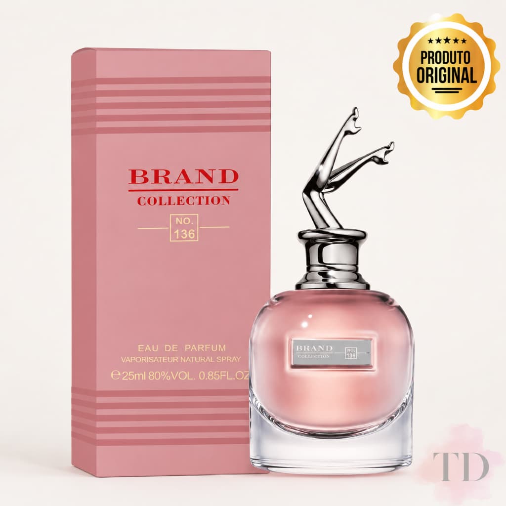 Perfume Feminino Importado Brand Collection N°136 Miniatura 25ml- EDP