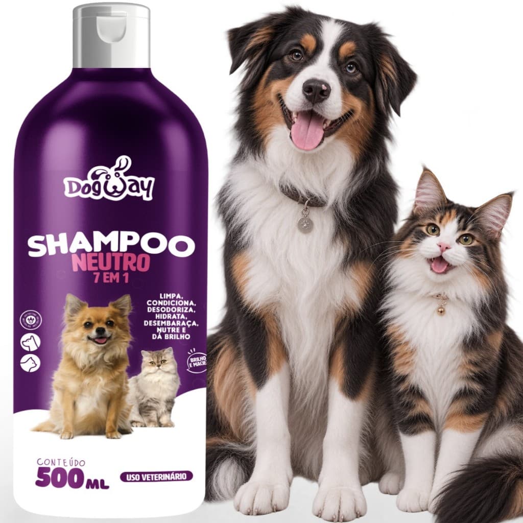 Shampoo para Cachorro Raças Maltes e Shih-Tzu Pelos Longos 700ml