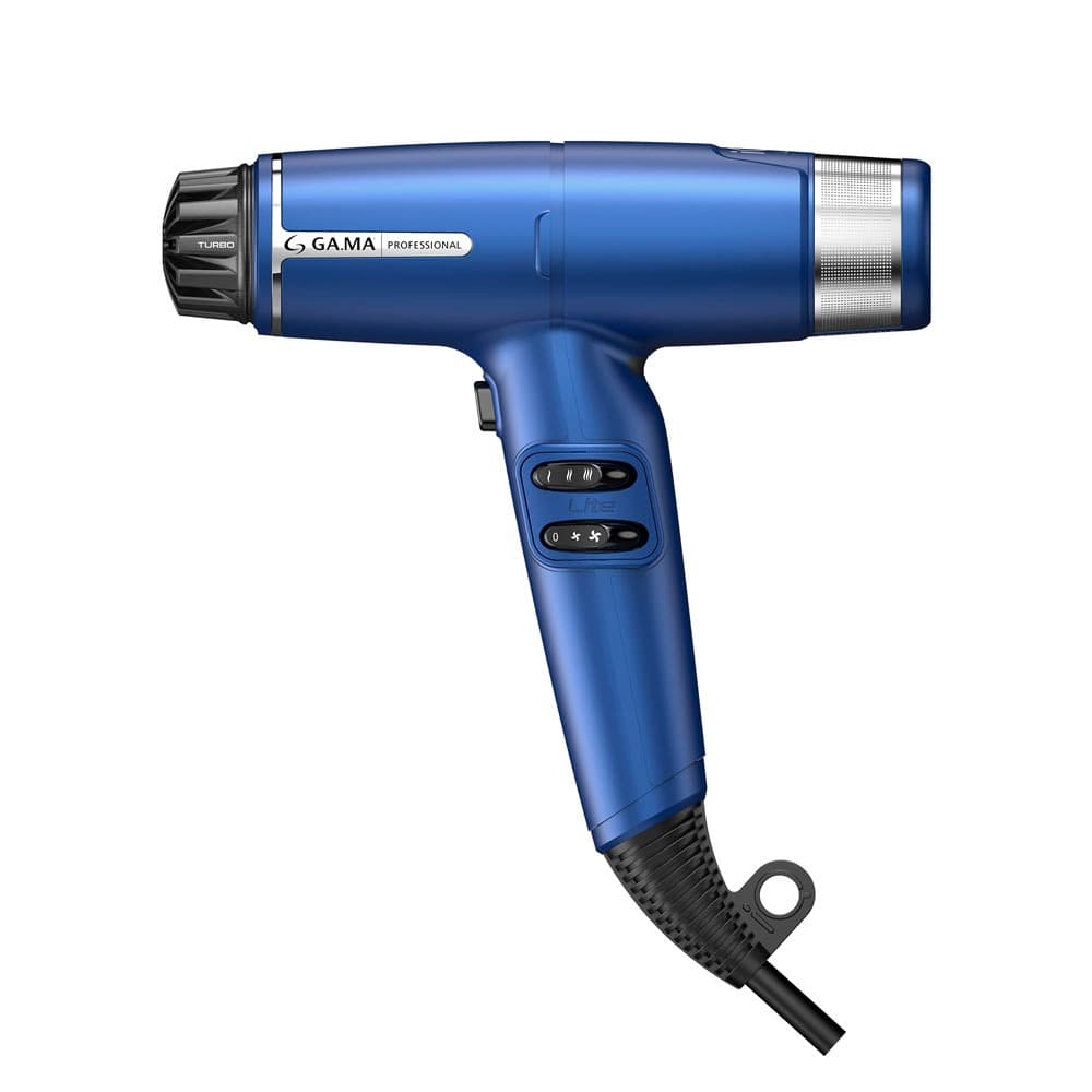 GA.MA ITALY Secador de Cabelo Profissional iQ Lite Blue