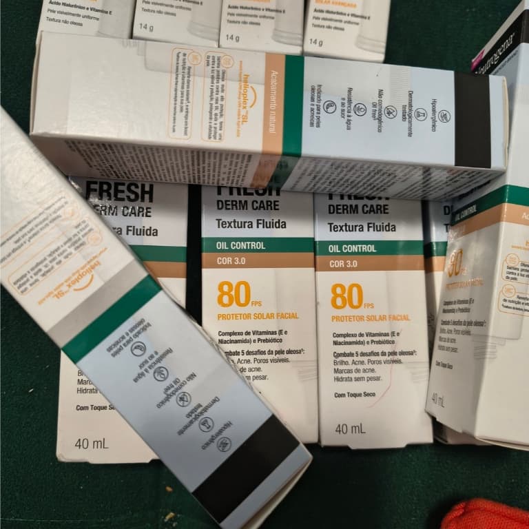 Protetor Solar Facial liquido ou bastao 80fps ou 99fps