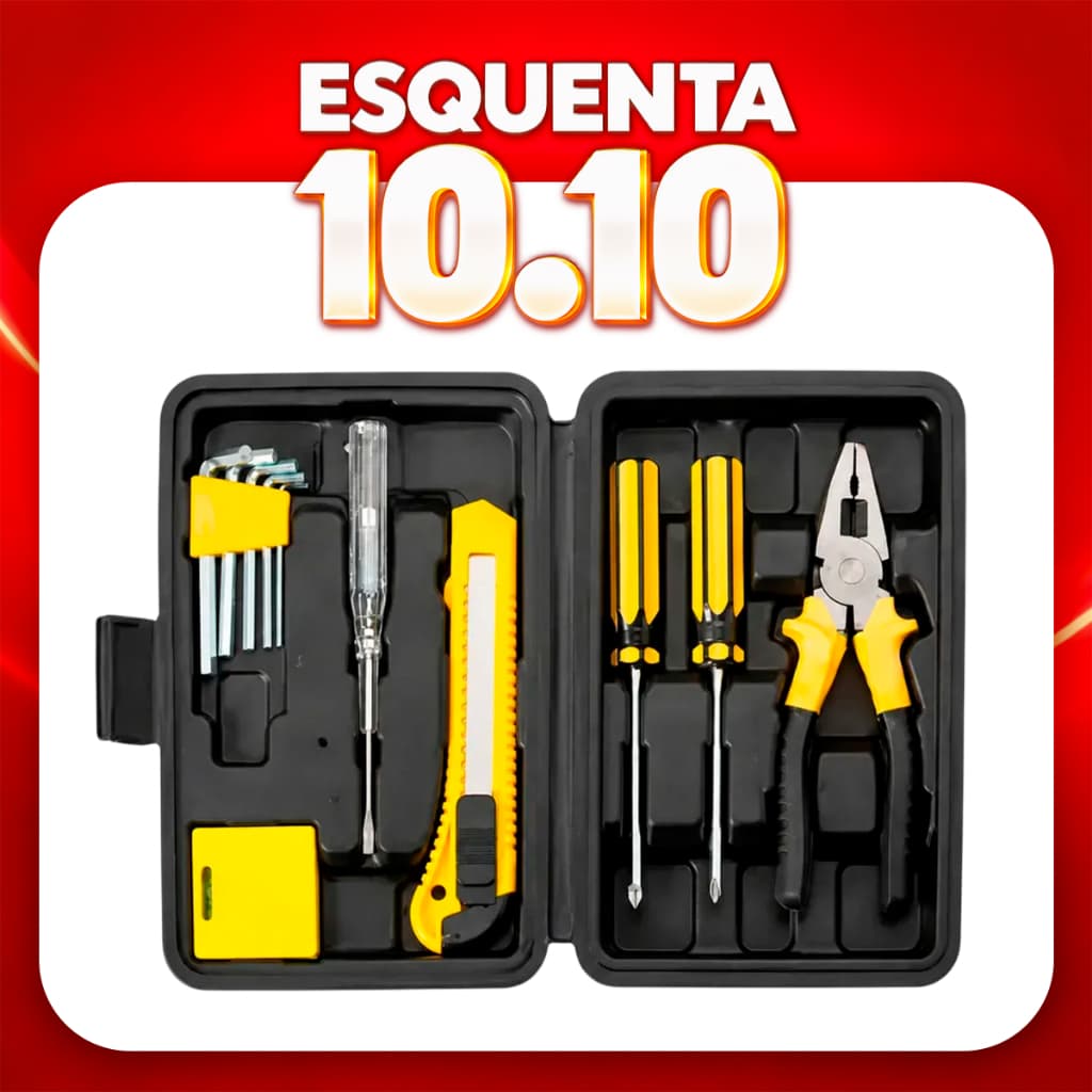 Jogo De Ferramentas 11 Peças Com Maleta - 06816 Titanium