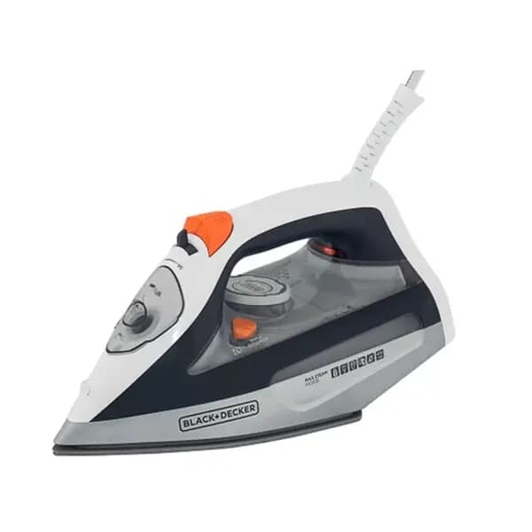 Ferro de Passar a Vapor Black+Decker FX3100 2000W Base Ceramic Gliss Antigotejamento 220V