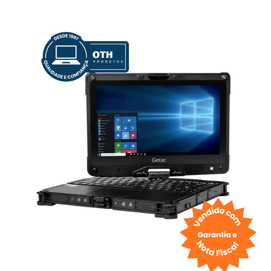 Notebook 2 em 1 Robusto Getac V110 G4 11.6" Core i5 16GB SSD-256GB (Com detalhes) - Usado