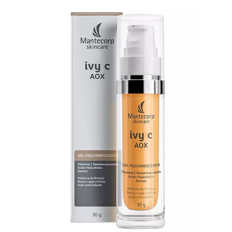 Mantecorp Ivy C AOX Gel Rejuvenescedor Vitamina C + Retinol 30g Original