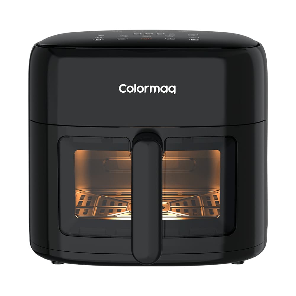 Fritadeira Air Fryer Colormaq Preto 6L Painel Digital