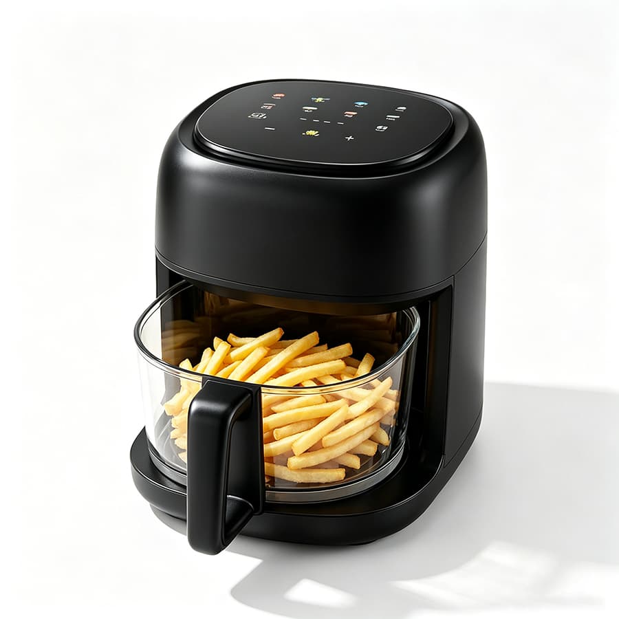 Fritadeira Air Fryer Oven Forno Elétrico Digital Extream 4L
