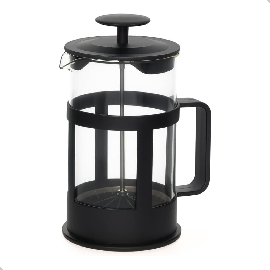 Cafeteira Francesa 300ml em Vidro Café Expresso Chá Leite Cremoso Barista
