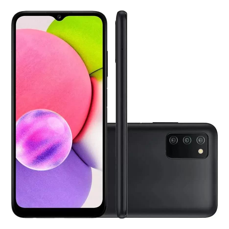 Celular Samsung A03S 64GB Original USADO 4GB RAM Tela 6.5 - (Recondicionado)