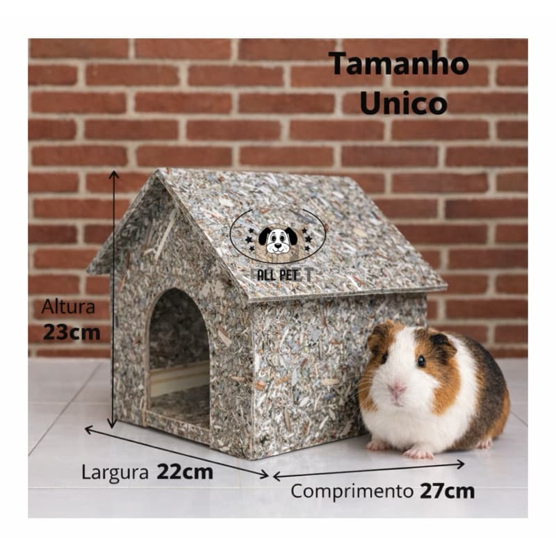 Casa Casinha Toca para Hamster, Porquinho da Índia