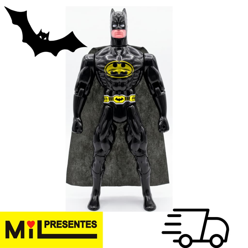 Boneco Power force 30 cm articulado para presente.