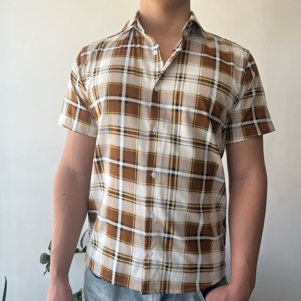 camisas social  xadrez slim fit COM ELASTANO tecido Crepinho NAO ENCOLHE passa facil