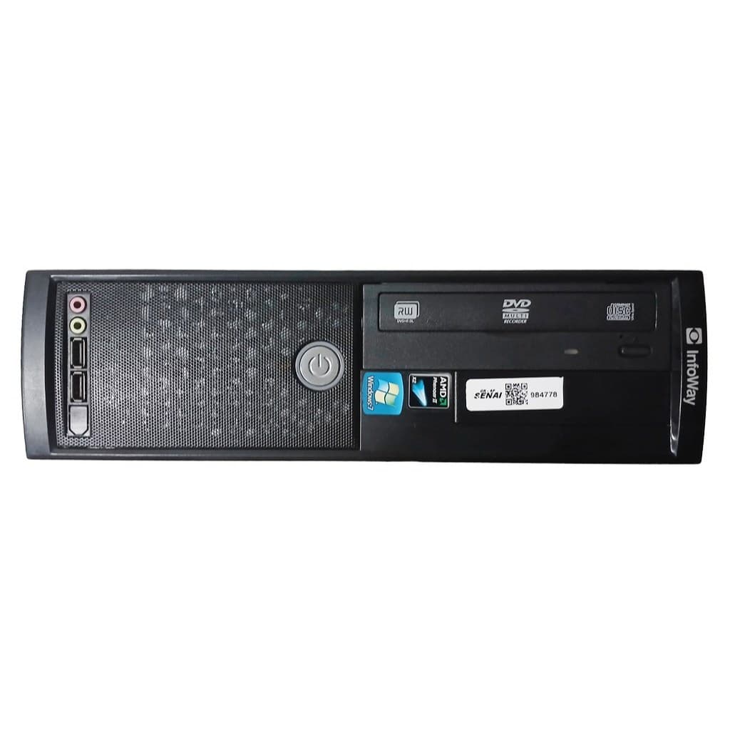 COMPUTADOR DESKTOP ITAUTEC INFOWAY SM3322 AMD ATHLOM II X2 545 3GHZ 8GB RAM NS 4002841700168