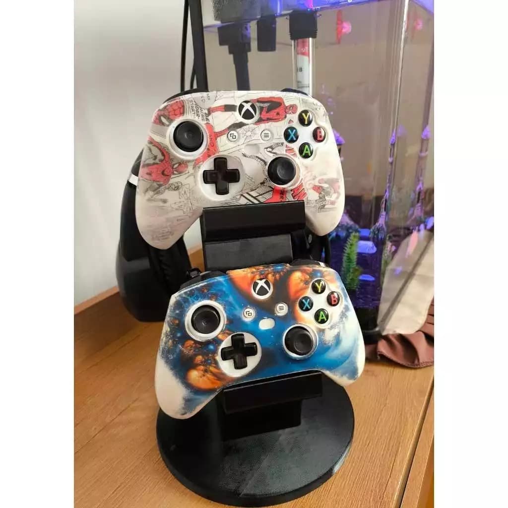 Suporte para Controle de Videogame e Fone de Ouvido em 3D