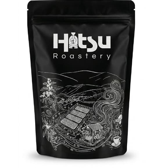 Café Especial Torrado - EM GRÂOS -  Hatsu Roastery - 100% Arabica - 250 GRAMAS