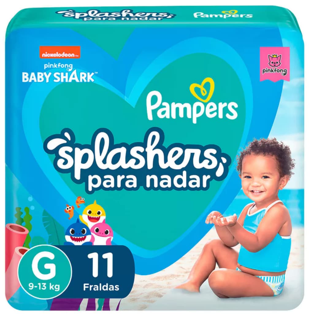 Fralda para Nadar Pampers G 9 a 13kg