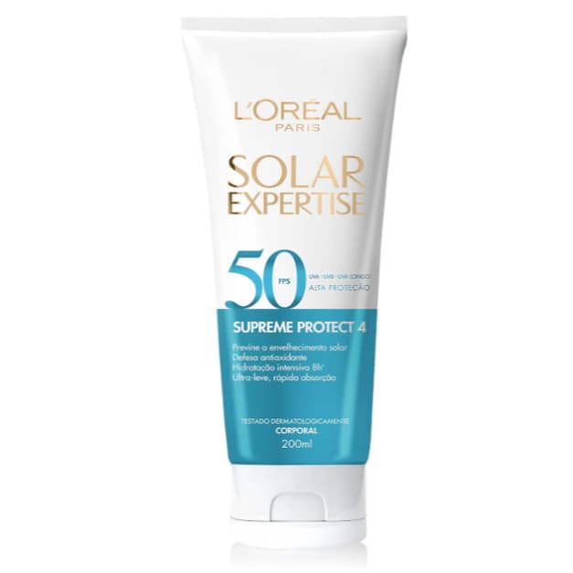 Protetor Solar L’Oréal Paris Solar Expertise Supreme Protect 4 FPS50 200ml.--promoção