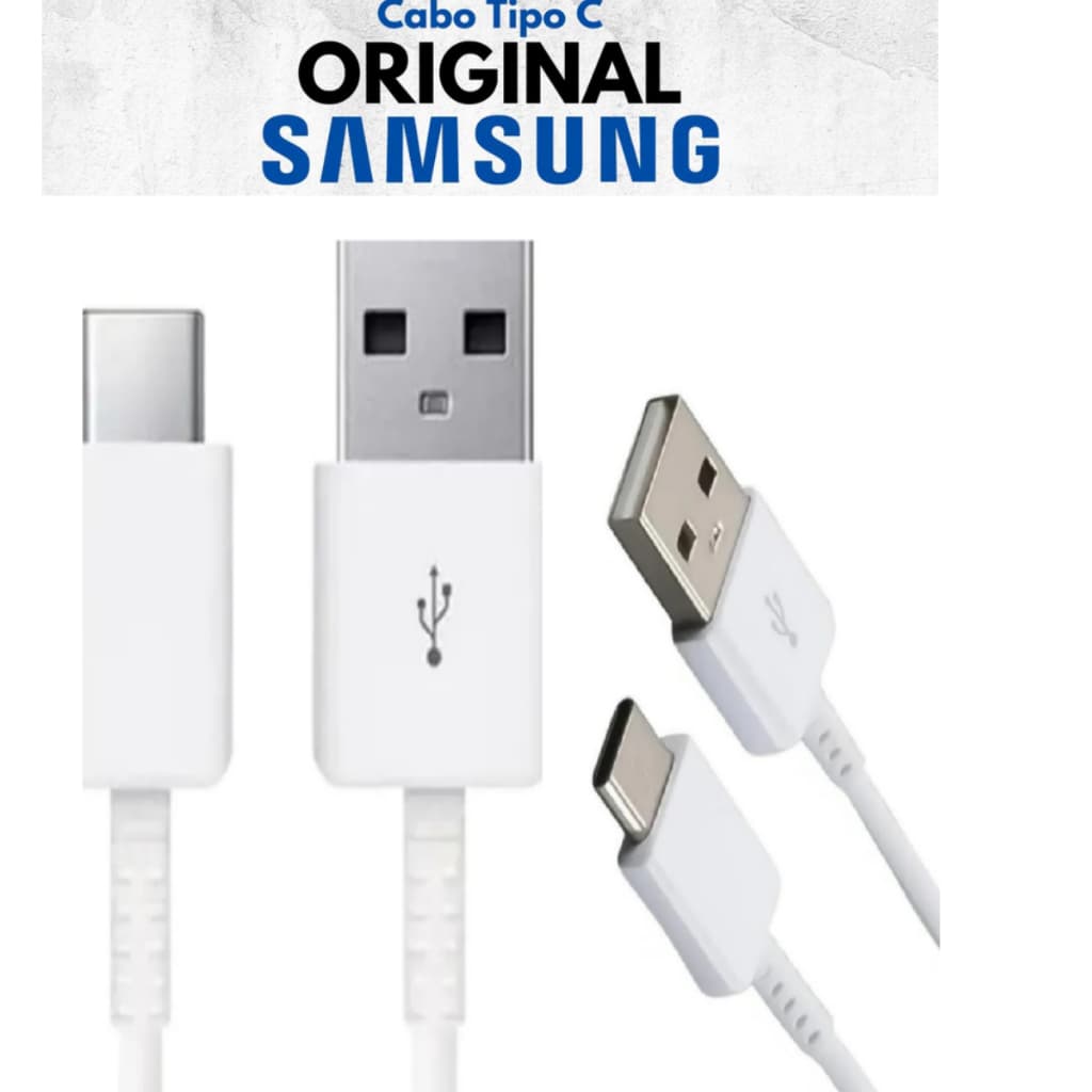 Cabo Carregador Tipo C Para Samsung (ORIGINAL ) A04 A11 A12 A13 A14 A20 A21S A22 A23 A24 A30 A31 A32 A33 A34