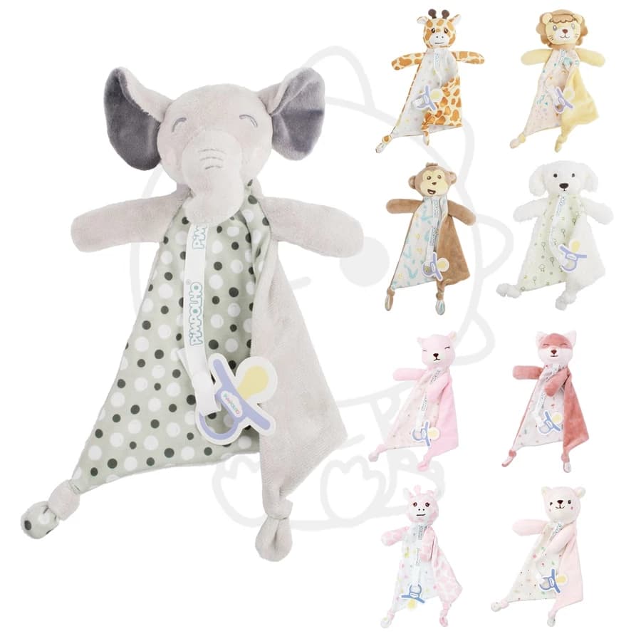🧸 Naninha Bebê Pimpolho com Prendedor de Chupeta – Diversos Modelos