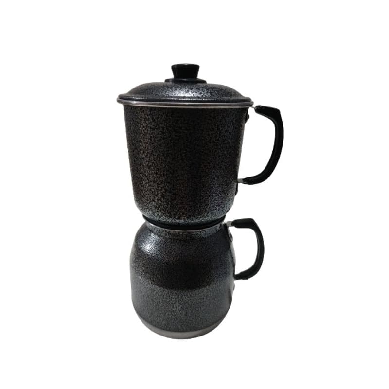 FORMASSA - Cafeteira vapor econômica italiana café expresso 1L e 1,5 em alumínio 2 cores vermelho e grafite