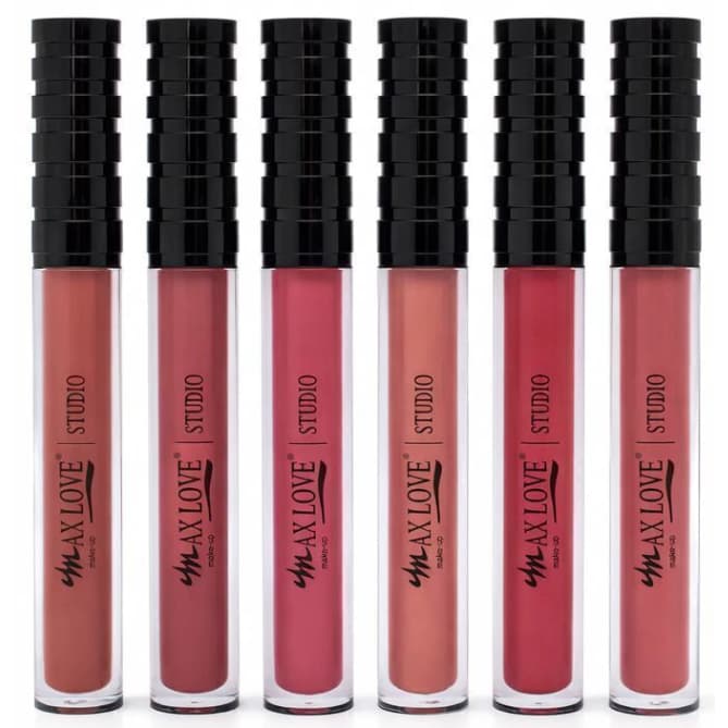 Batom Líquido Matte Nude 30 hs - MAX LOVE