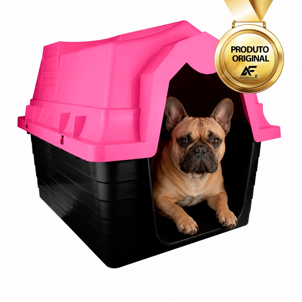 Casinha Plástico Resistente Para Pets Multi Cores Modelo N5