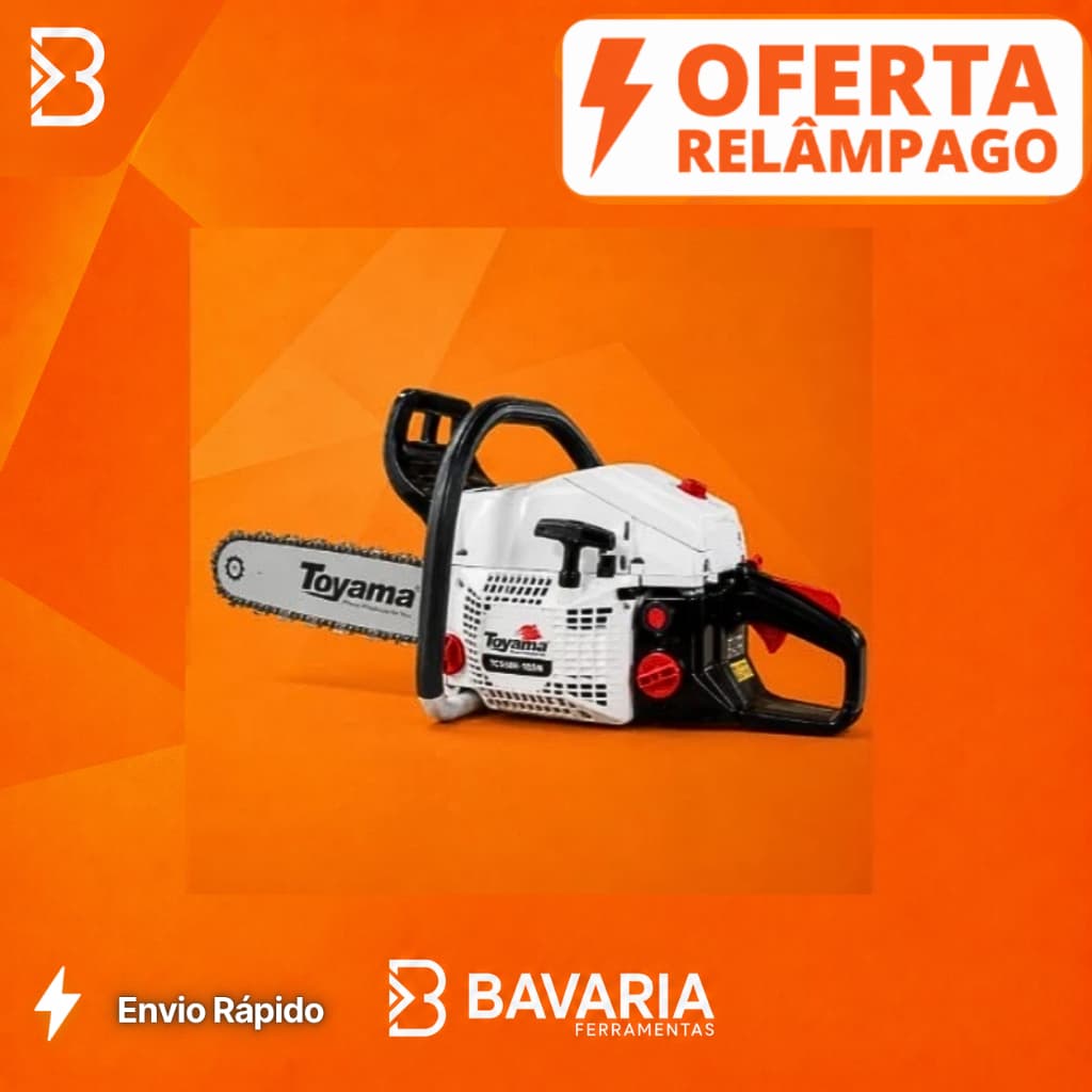 Motosserra Toyama TCS58H 54,4cc 3,2HP Sabre 18 Gasolina