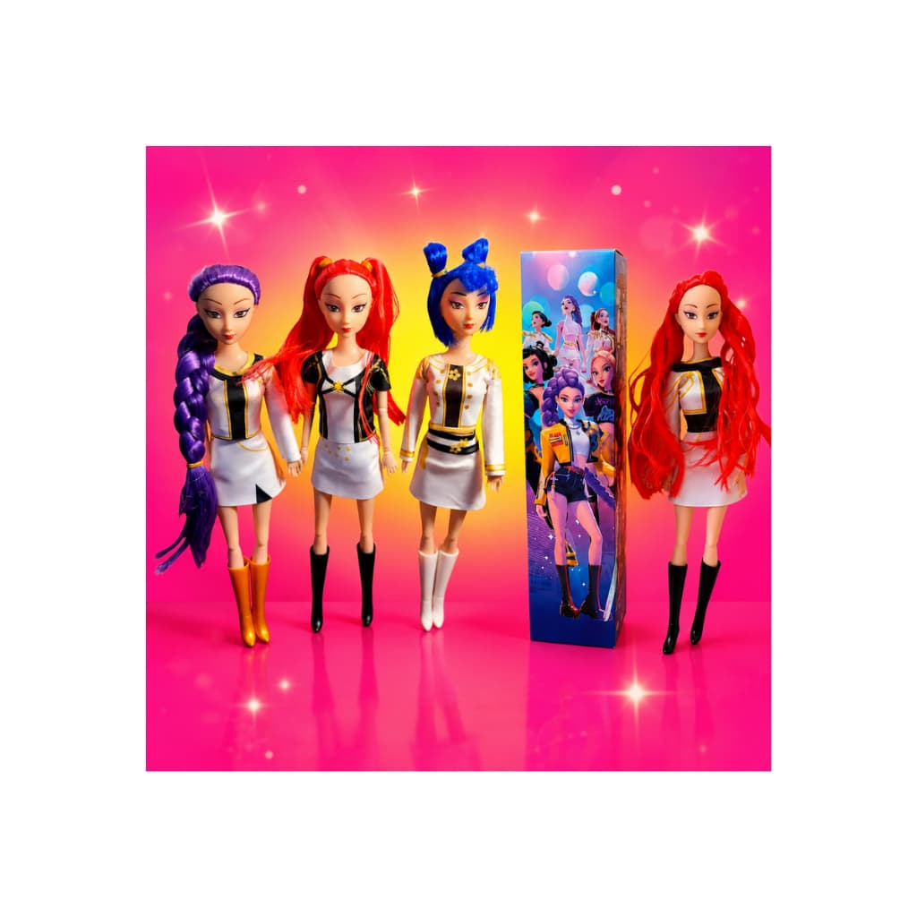 Bonecas 3  Kpop Guerreiras / Articulada