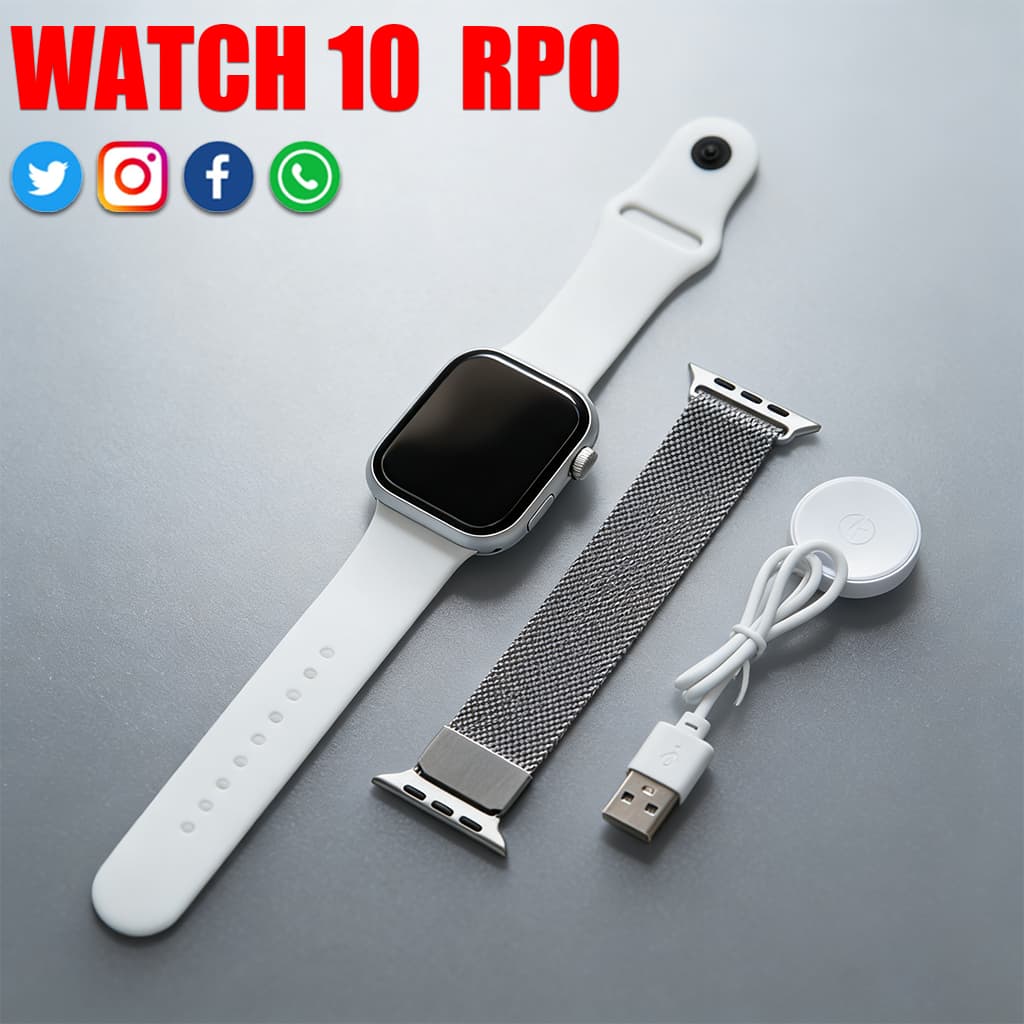 2026 Novo Watch10 Pro Mini Mais Recente Smartwatch Relógio Inteligente Chamadas Bluetooth calculadora