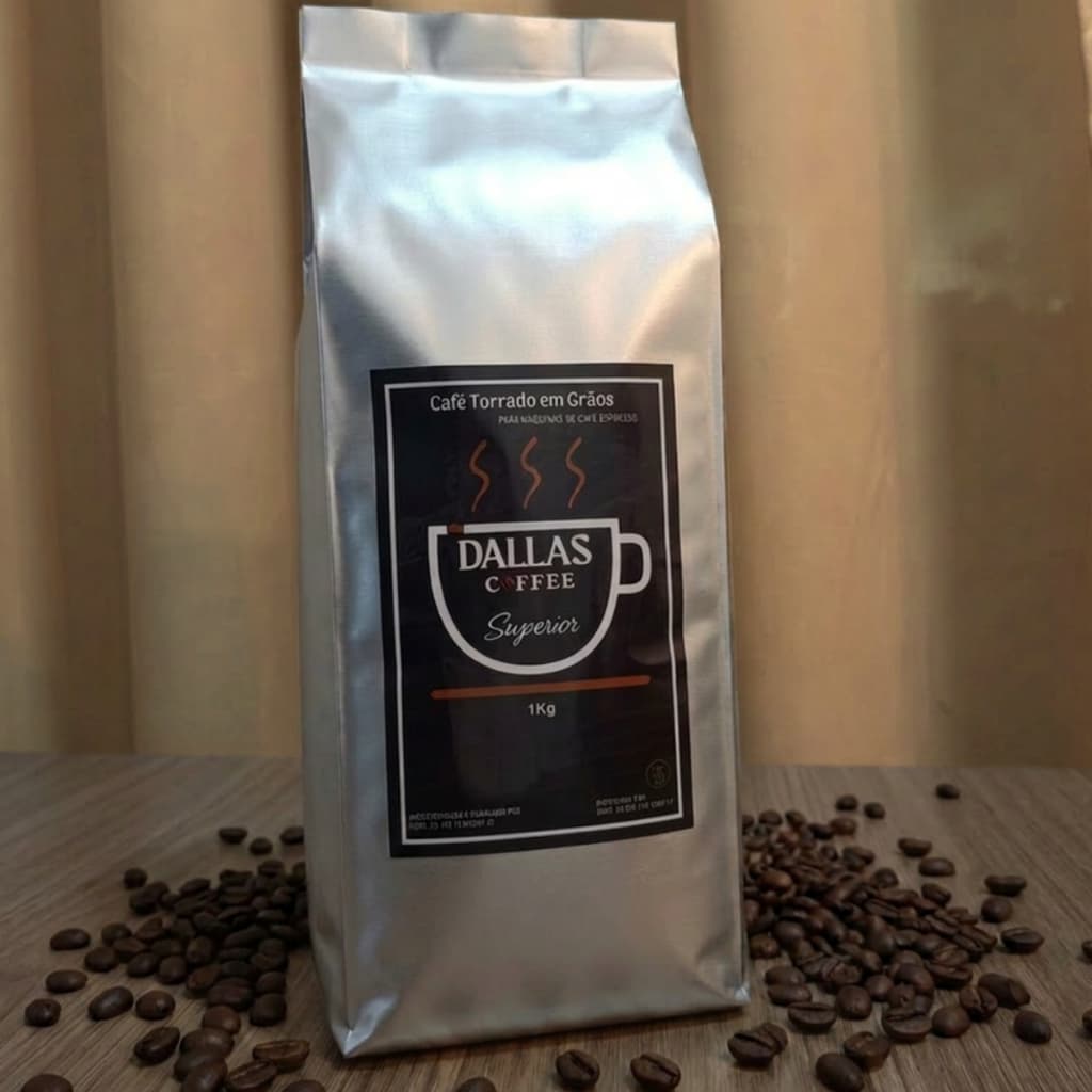 Café em Grão Dallas Superior Espresso 100% Arábica