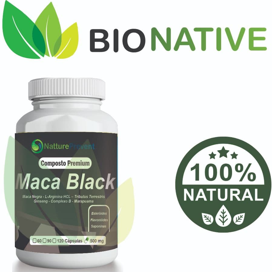 ArgininBio 2T Vitaminas B Complexo 500mg 60 / 90 / 120 Cápsulas - Suplemento Alimentar Bionative