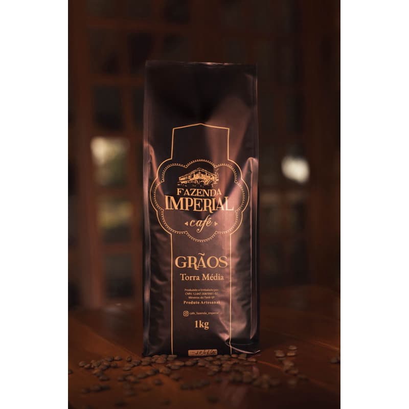 Café Torrado em Grãos