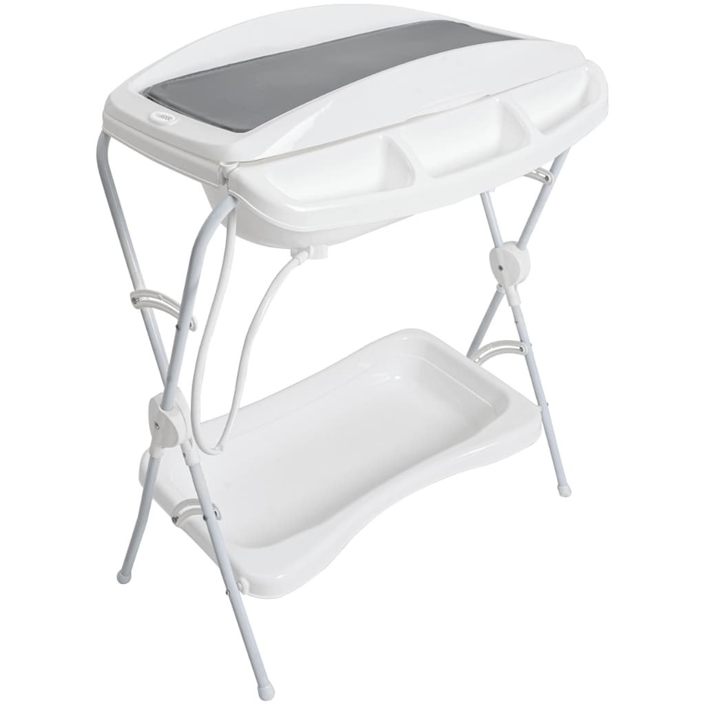 Banheira de Bebe Desmontavel com Trocador Kiddo Shower Cinza