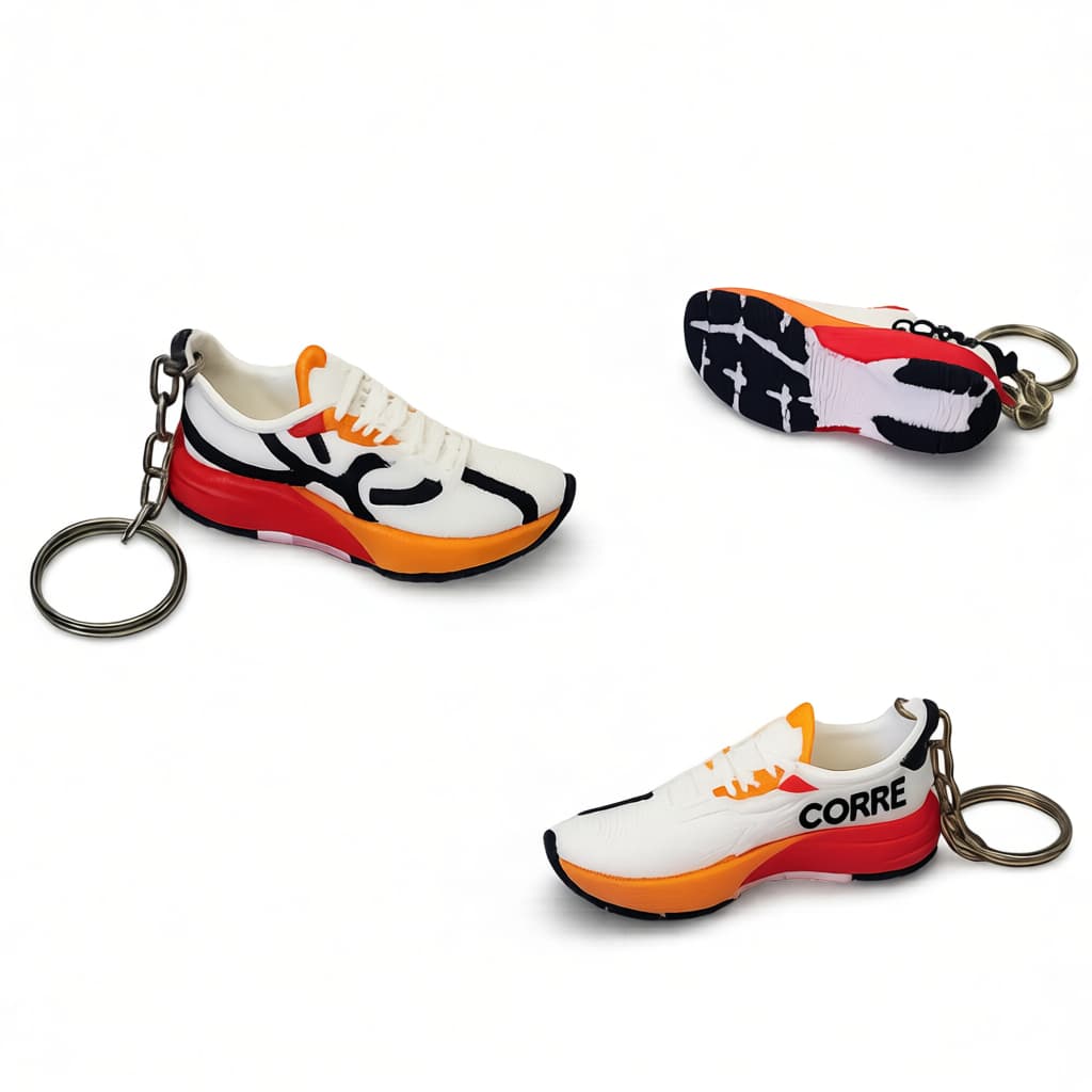 Chaveiro Tênis de Corrida 3D Miniatura Esportivo Presente Para Corredor