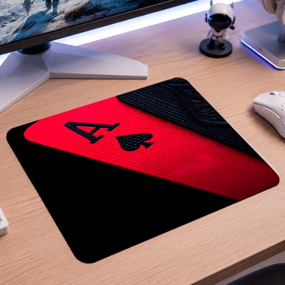 Mouse Pad Oriental 30x20cm Gamer Pequeno Para Setup Notebook PC
