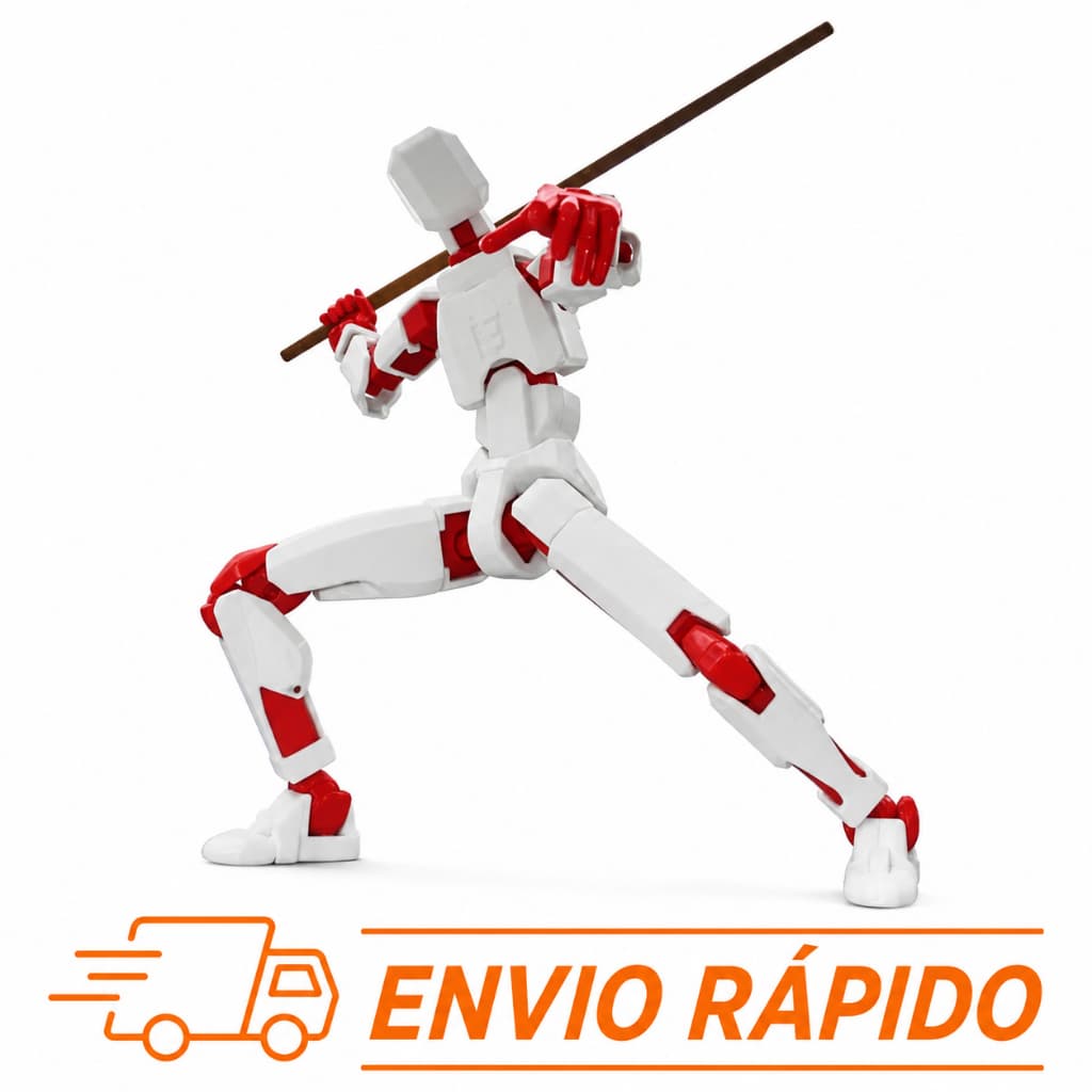 Boneco Articulado Dummy 13 + kit arminhas  varias cores action figure  brinquedo de ação 3D