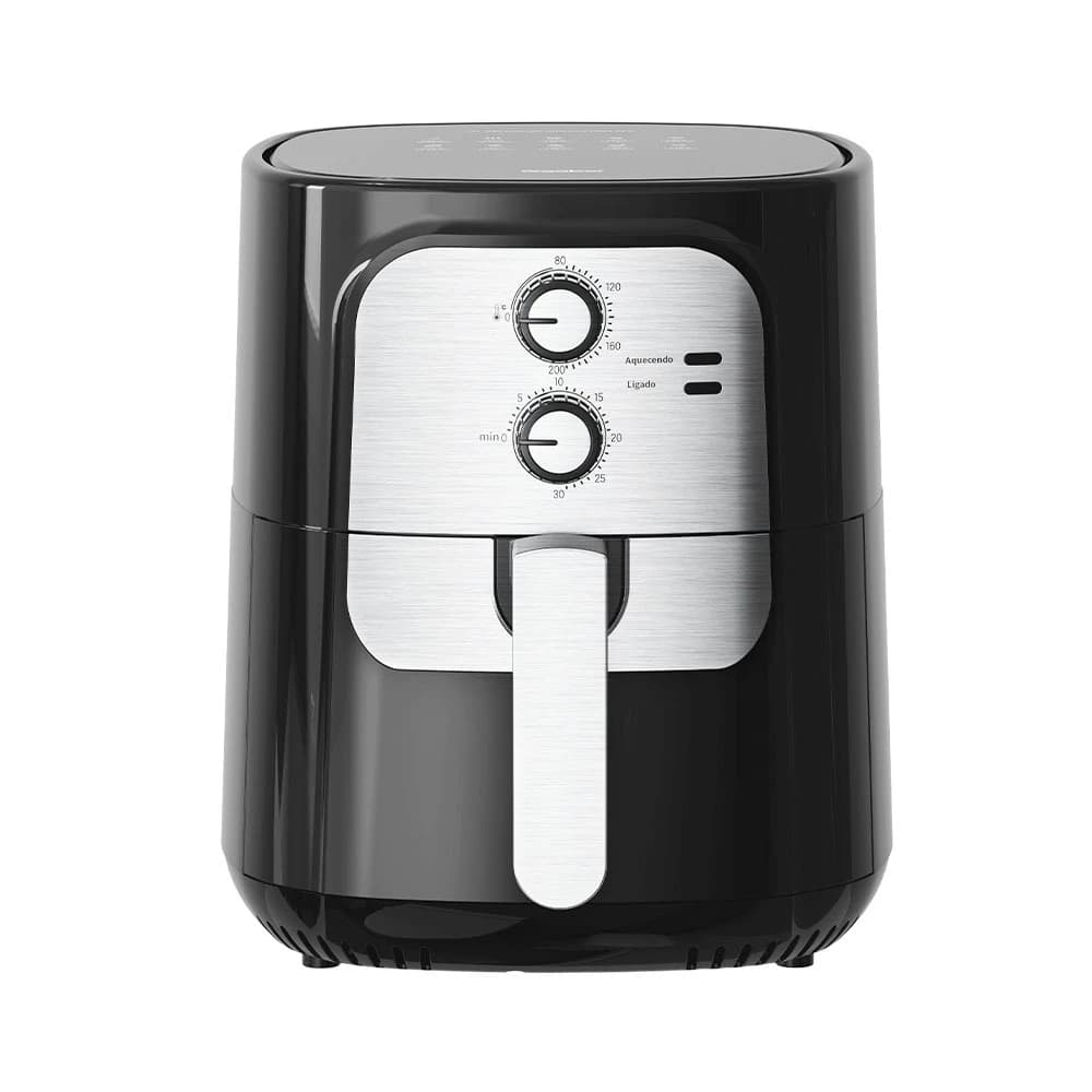 Gaabor Botão duplo de grande capacidade Fritadeira Elétrica Sem Óleo Air Fryer 5,5L Jumbo Family 1400W