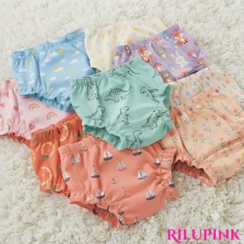 kit 10 Calcinhas infantil /Tapa Fralda bebê (Estampas sortidas)