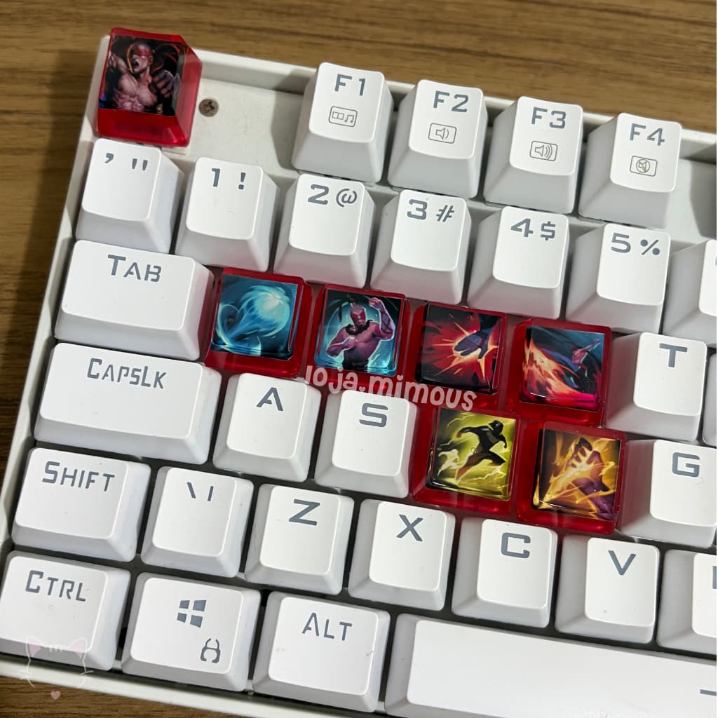 Keycaps LOL - Campeões League of Legends