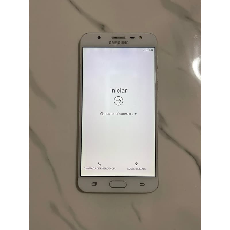 Celular Samsung Galaxy J7 Prime 32gb Dourado 3gb Ram (usado)