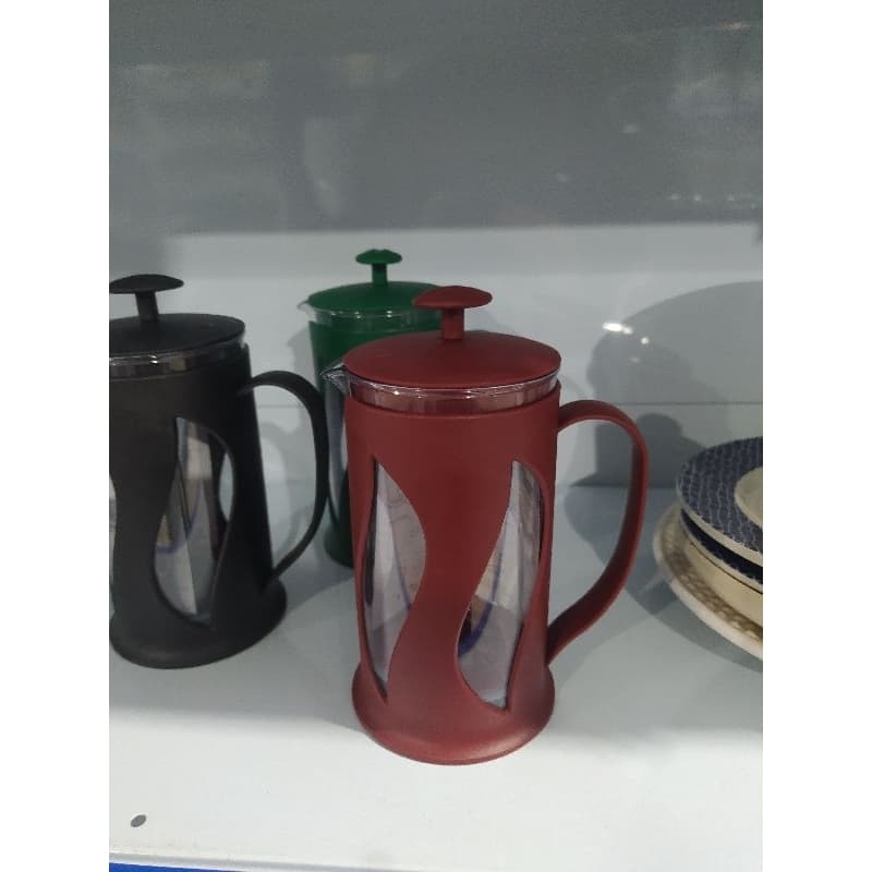Cafeteira Francesa Acrilico Café Expresso Leite Cremeso Chá 500ml