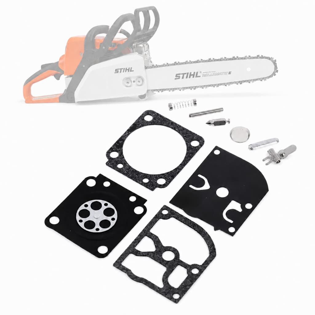 Kit Reparo do Carburador Completo p/ Motosserra Stihl Ms 170/180