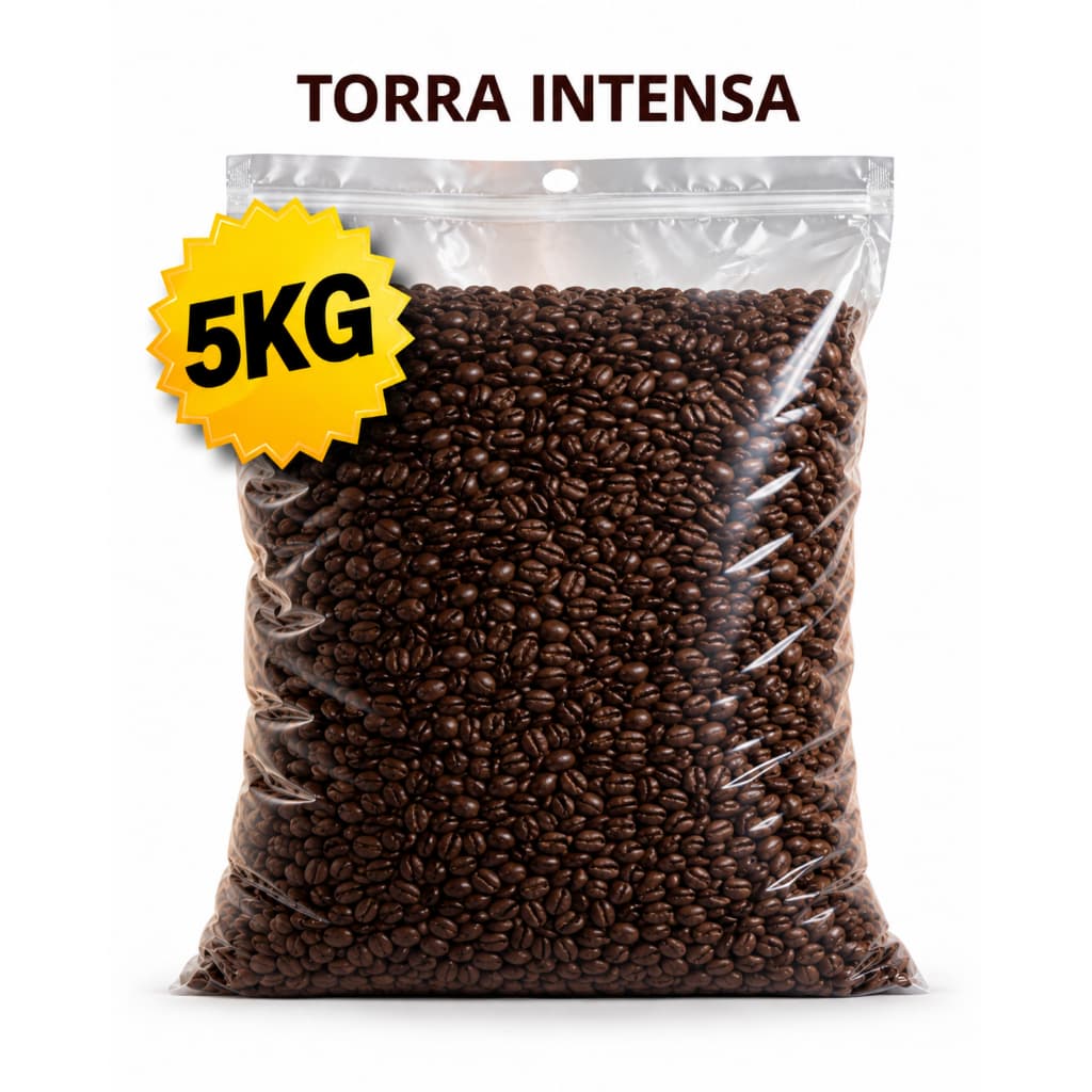 Café Gourmet 5kg Torra INTENSA 100% Arábica em Grãos ou Moido kit Dimoa