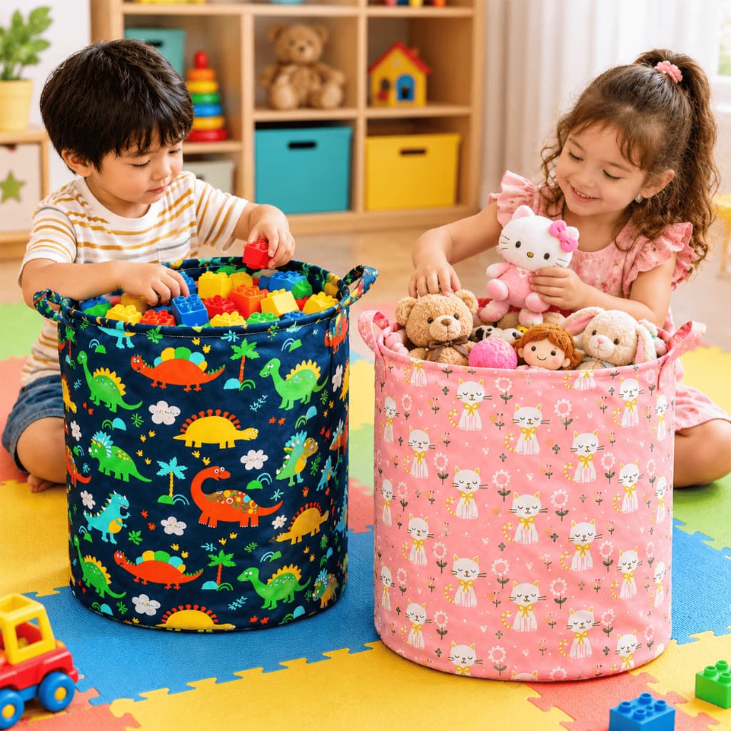 Cesto para Roupa Suja 60L Dobrável Impermeável Portátil Resistente Organizador Multiuso para Lavanderia Banheiro Quarto