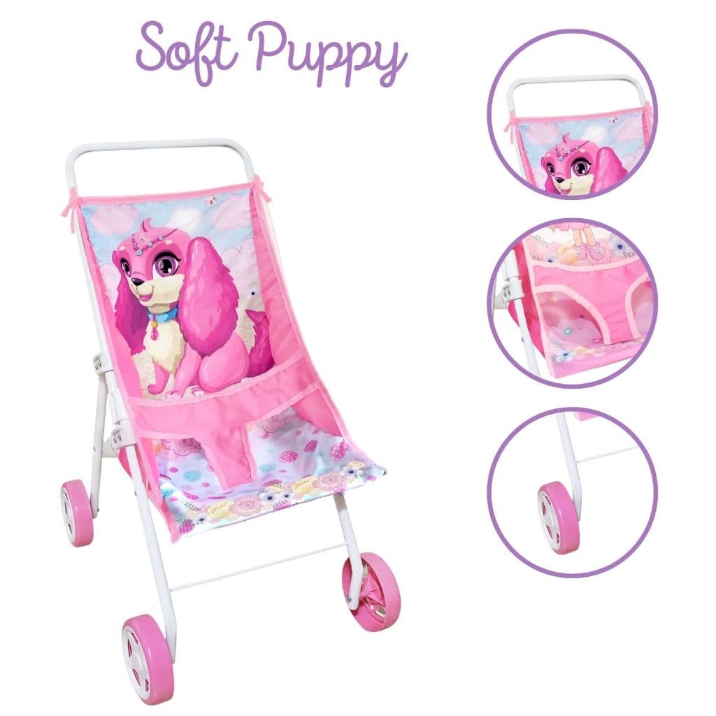 Carrinho de boneca Soft bebê reborn - SCORPION