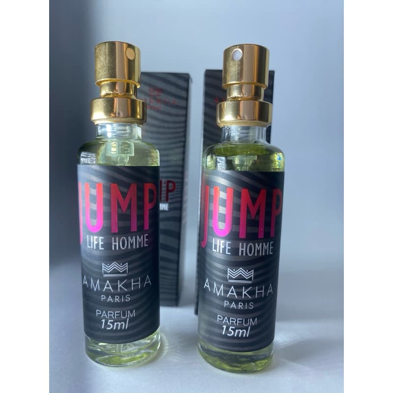Kit 2 Perfumes Masculinos Jump Amakha Paris 15ml | Alta Fixação | Inspirado em Importados