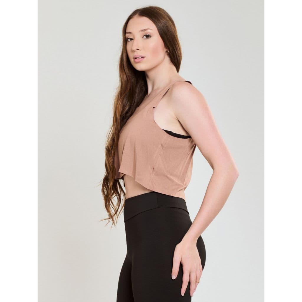 Cropped regata Feminina Academia Fitness 10828