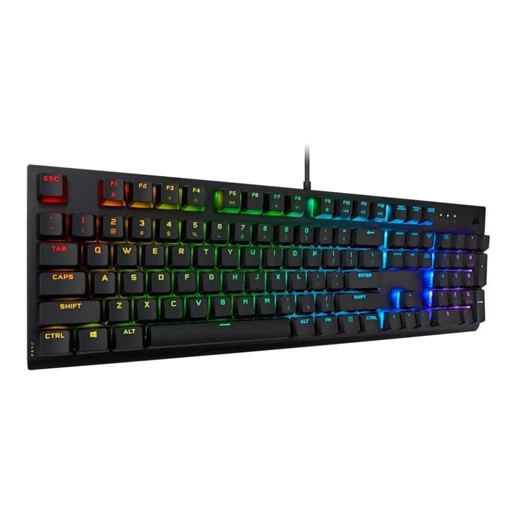 Teclado Gamer Mecânico Corsair K60 RGB PRO Low Profile