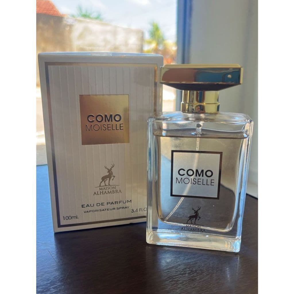 Perfume Como Moiselle Eau de Parfum 100ml  Feminino Floral , Cheiro de Importado, Alta Fixação