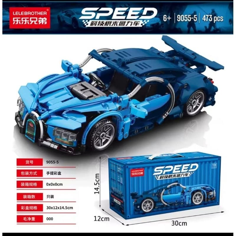 Carro blocos de montar similar LEGO